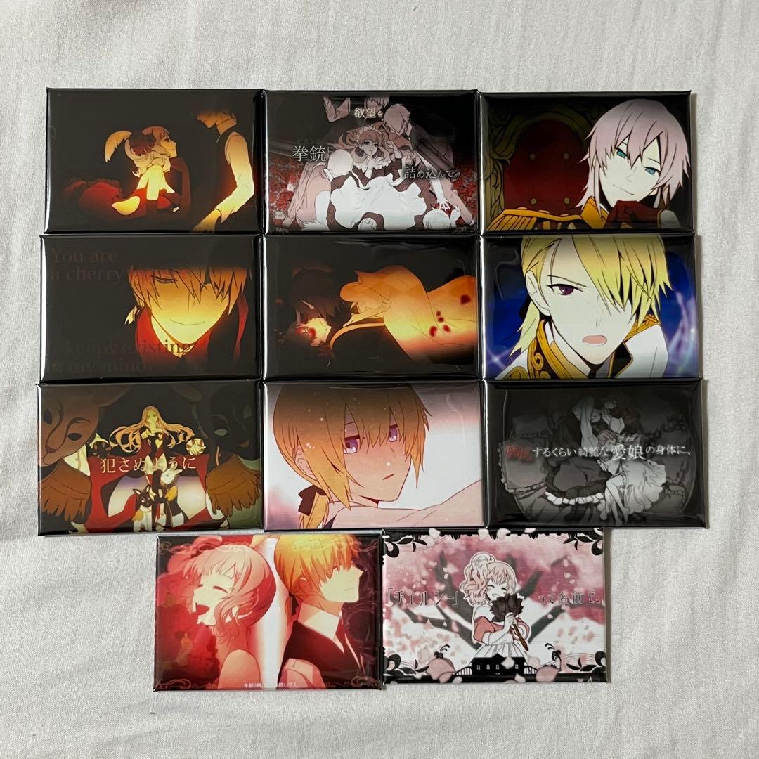 ロイヤルスキャンダル 特典缶バッジセット