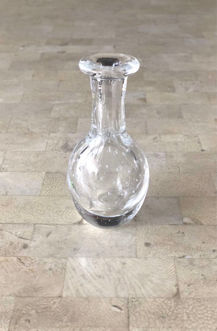 三嶋りつ惠　ガラス　小さな花器