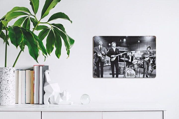デザイン看板A4】ビートルズ sl☆ポスター絵ブリキ看板グッズ雑貨
