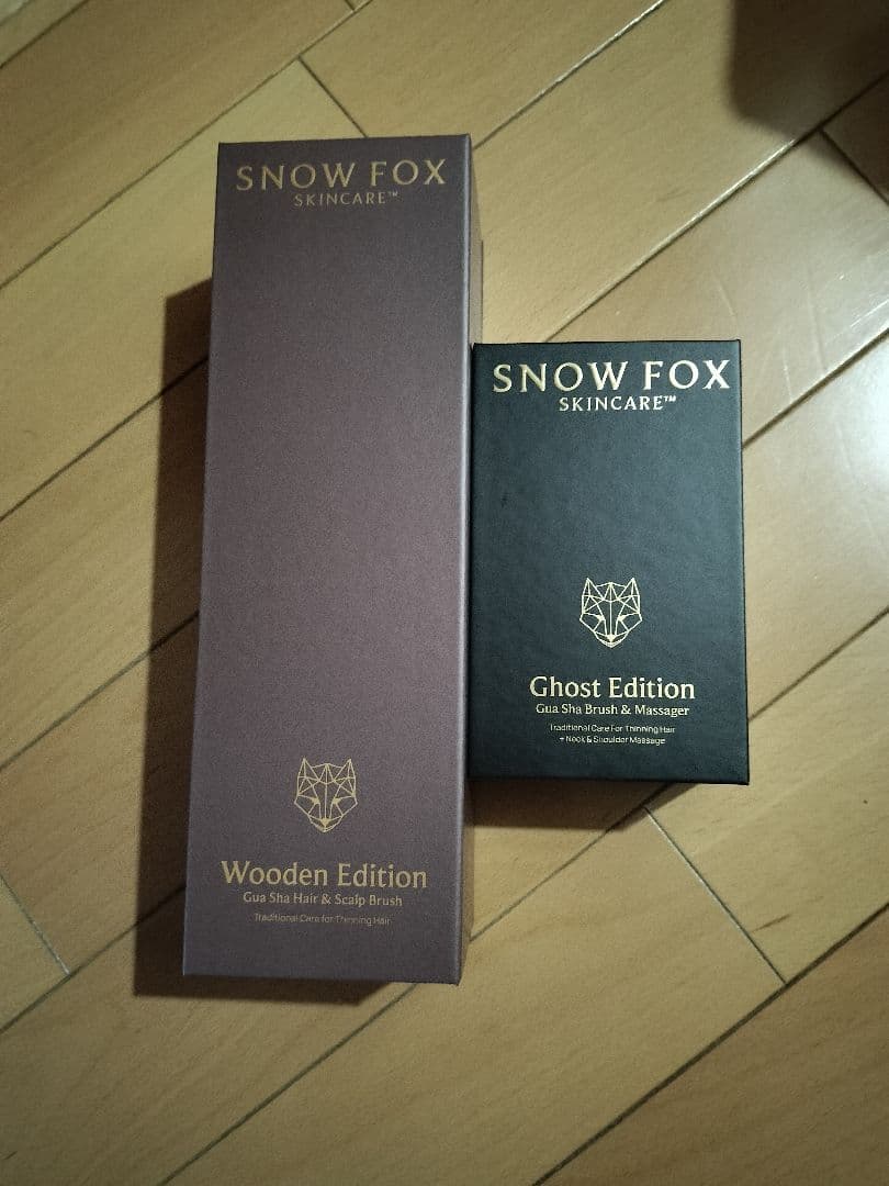 スノーフォックス プレミアム FOXカッサ ウッドブラシとゴーストブラシのセット