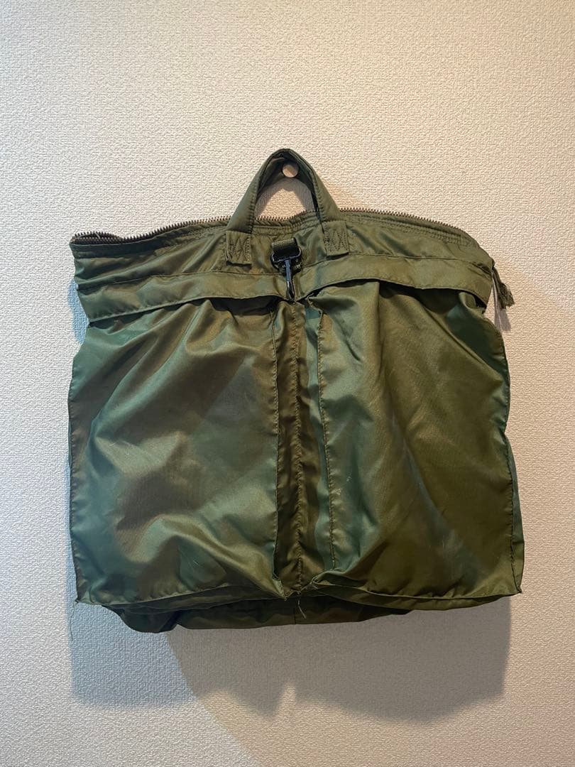 80s 1980年 ： 米軍実物 ヘルメットバ ッグ USAF アメリカ軍