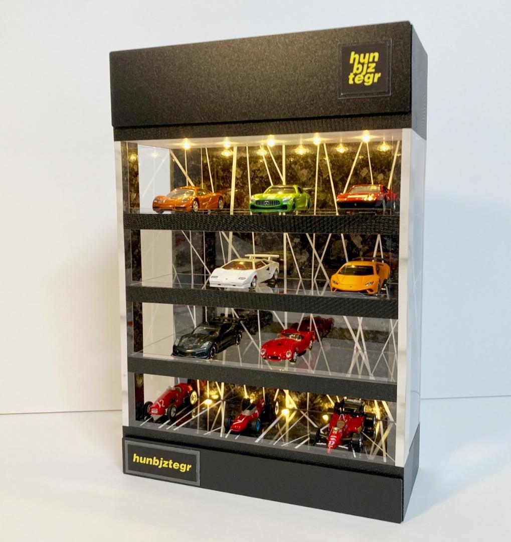 1/64展示20台可能・ランダムWH・4層式ディスプレーBOX / ネオジオラマ