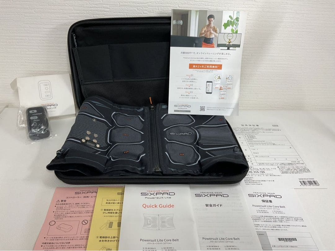 SIXPAD エクササイズ用ベルト EMS機能付き