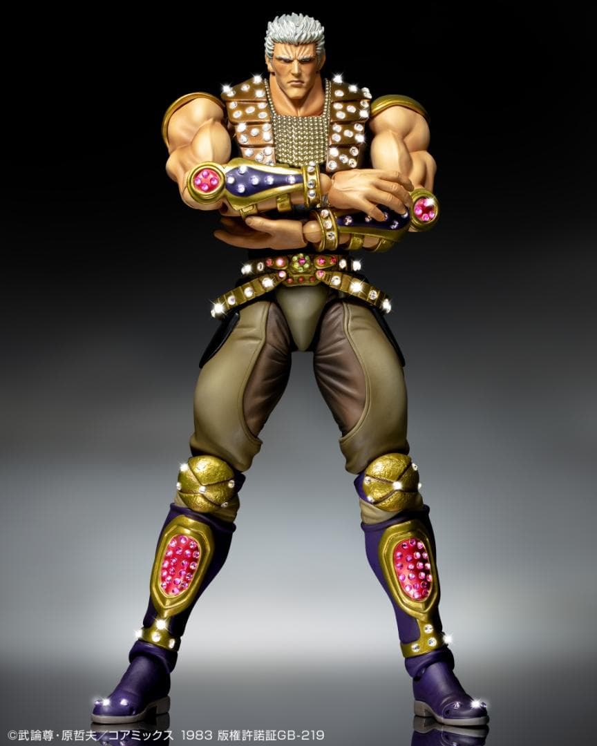 新品　ワンフェス 2024 メディコス 超像可動　北斗の拳　ラオウ　クリスタル