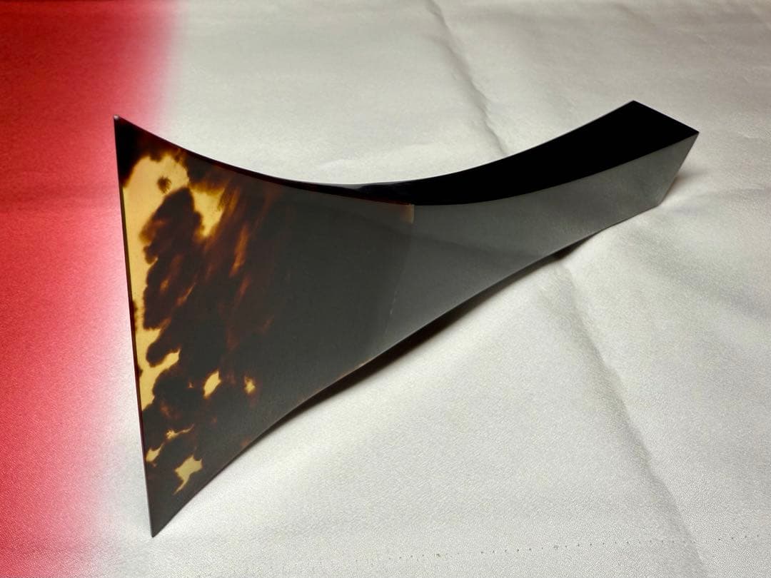 【美品】津軽三味線 撥 極上 鼈甲 一枚物 べっ甲 バチ