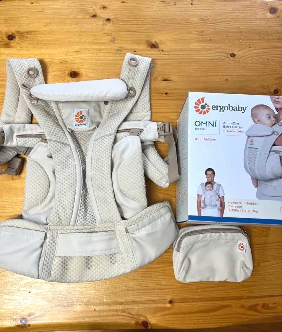 エルゴベビー　オムニブリーズ　ナチュラルベージュ