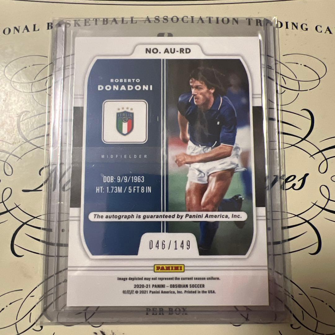 ロベルト ドナドーニ Panini Obsidian 直筆サイン - メルカリ