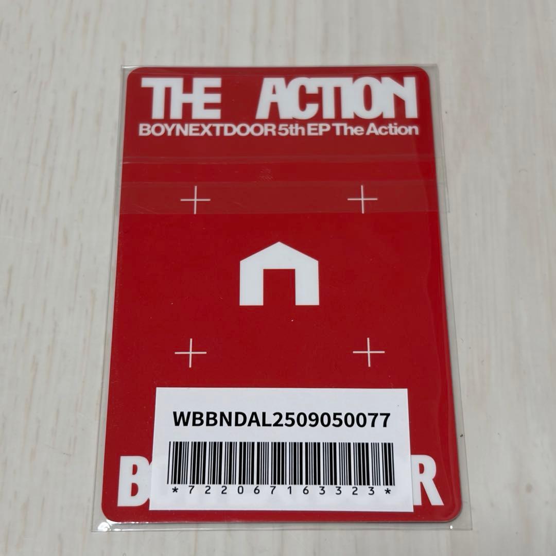 BOYNEXTDOOR THE ACTION Weverse 特典 ジェヒョン - メルカリ