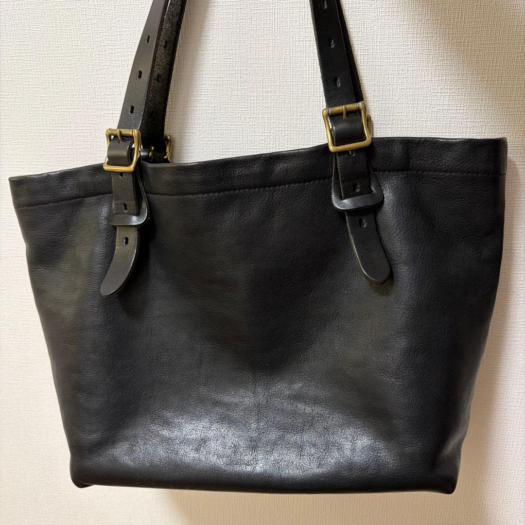 【美品】SLOW レザートートバッグ　ルボーノ　黒