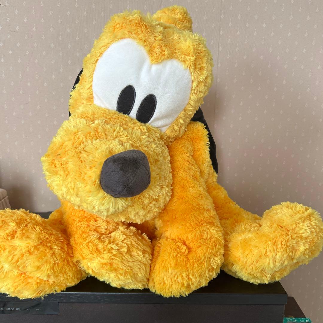 プルート ぬいぐるみ 特大 くたくた ディズニーストア exclusive
