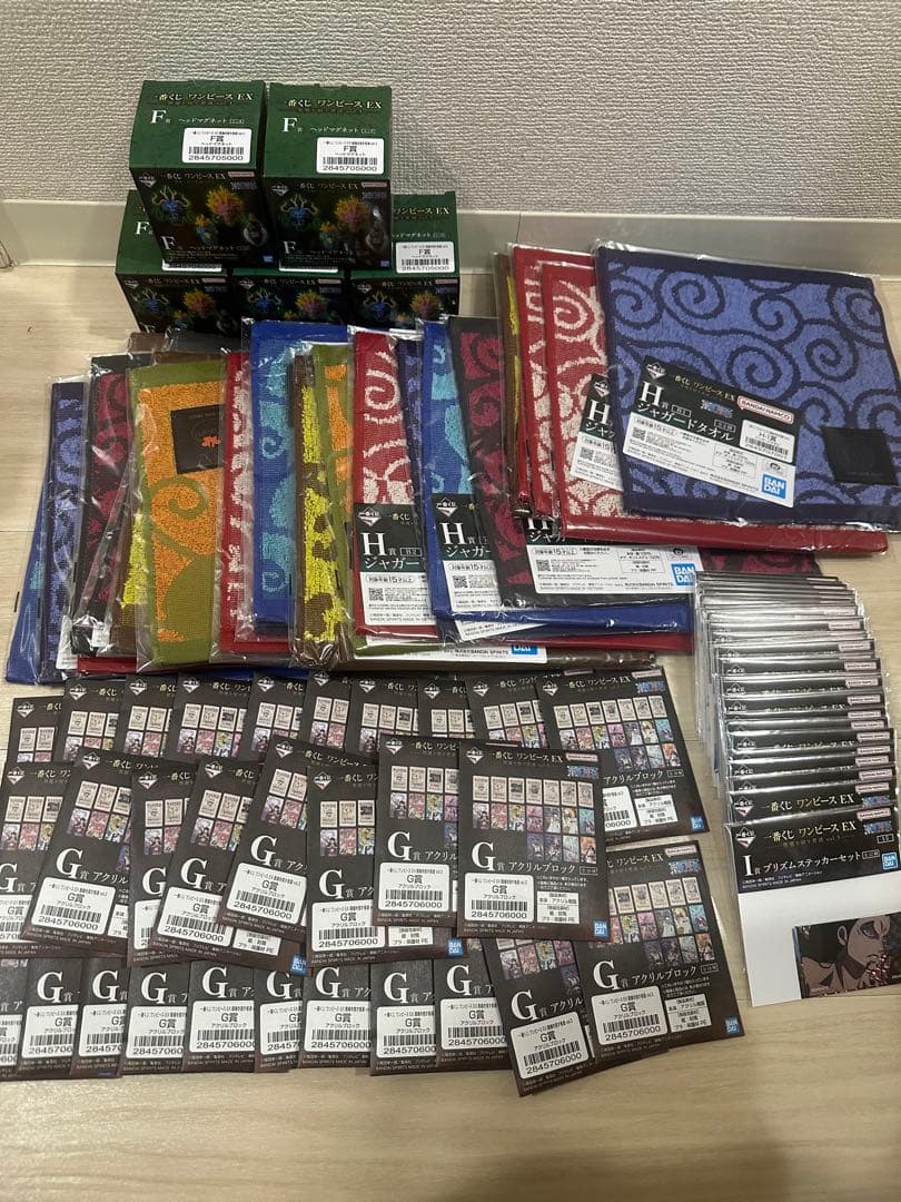 一番くじ　ワンピース　EX 悪魔を宿す者達　vol.3 下位賞セット