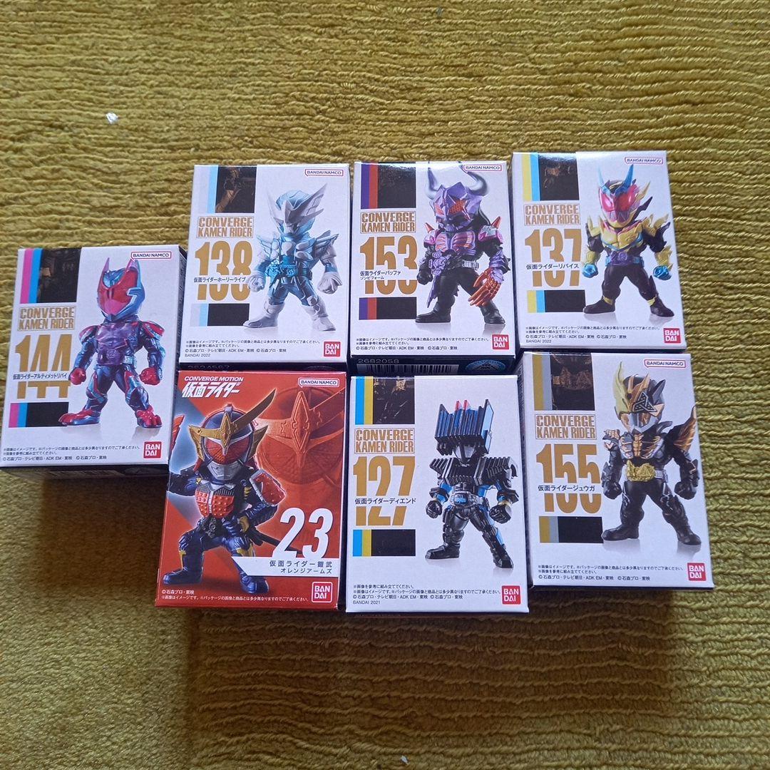 コンバージ仮面ライダー(7種類セット) - メルカリ