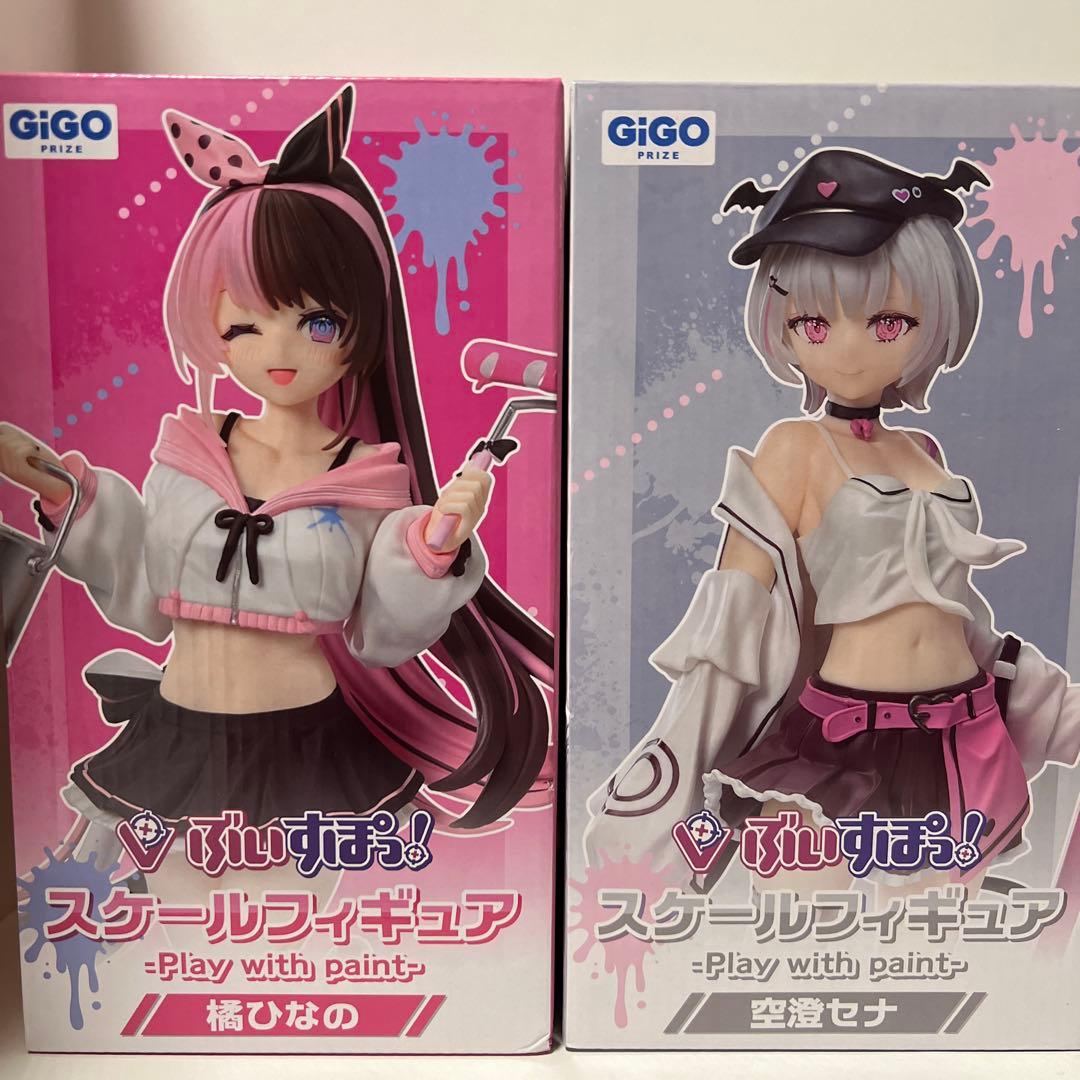 GIGO限定 ぶいすぽっ！ スケールフィギュア 橘ひなの 空澄セナ 2個