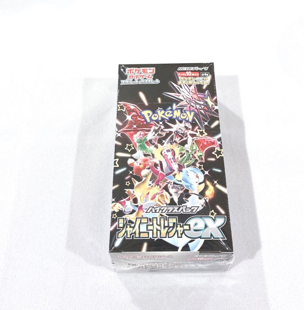 ポケモンカード　シャイニートレジャー ex Box ポケモンカードゲーム [新品未開封シュリンク付き] シャイニー