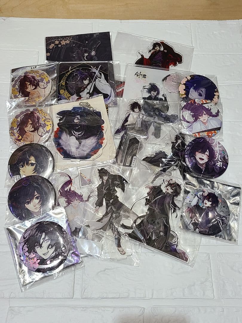 剣が君 　九十九丸　Rejet　アクスタ　缶バッジ　まとめ売り　 大量　希少