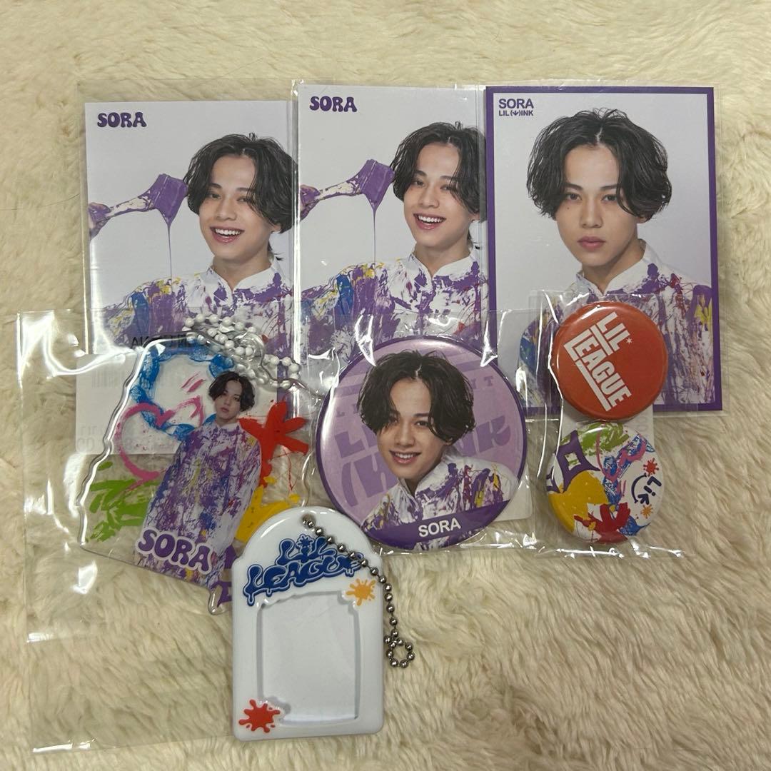 LIL LEAGUE 難波碧空 缶バッジ クリアチャーム フォトカ - メルカリ