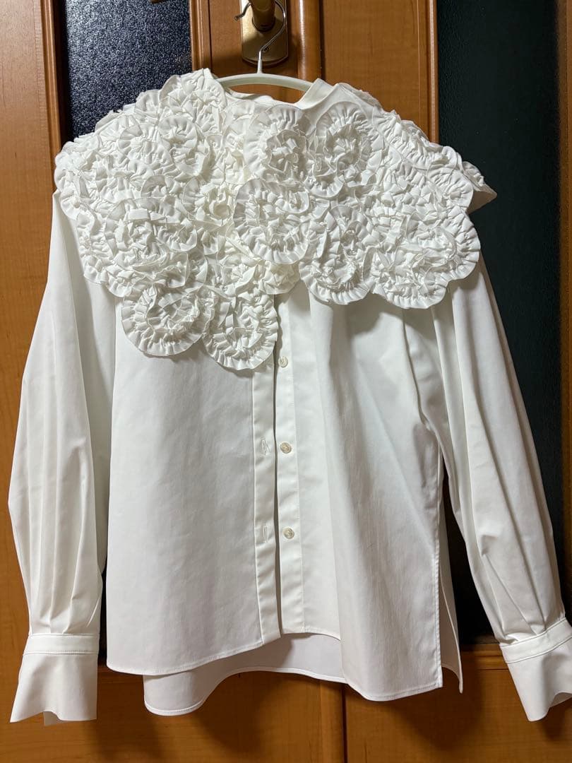 yori shirocon ホイップカラーブラウス 34