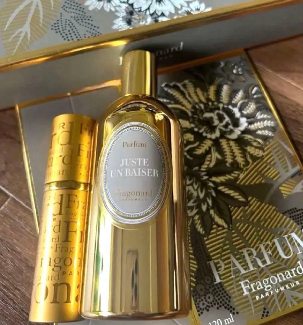 新品未使用Fragonard JUSTE UN BAISER 120ml 香水