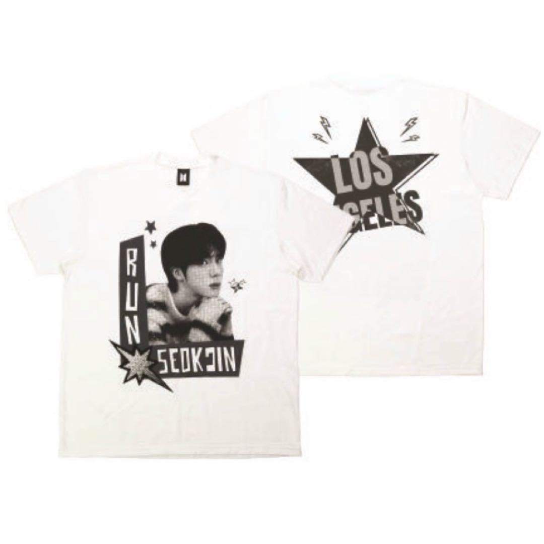 BTS jin ジン LA pop up Tshirt M サイズ