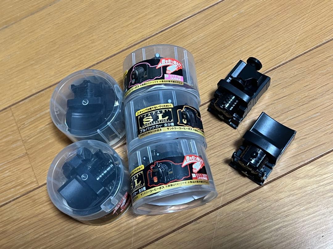 缶コーヒー(BOSS/WONDA)ミニカー/飛行機/機関車 等 93個セット