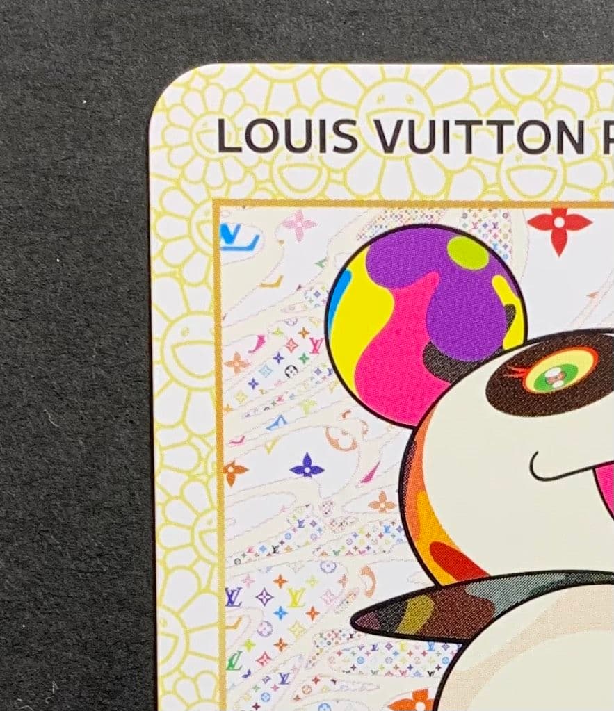 ♡LOUIS VUITTON PANDA 2003/001/C カード 村上隆