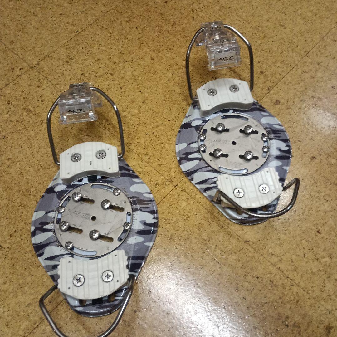 ACT GEAR 迷彩 スノーボード ビンディング