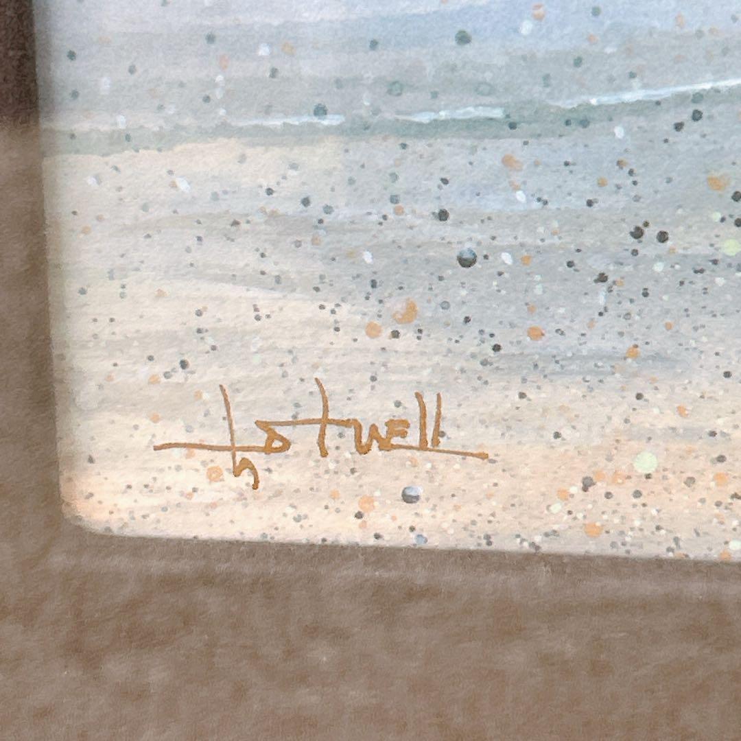 真作】ケン・ショットウェル☆ルミナ―ト版画☆ステッピング