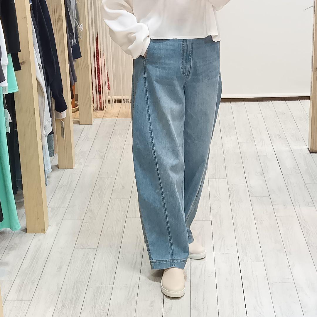 新品タグ付 シニカル デニム パンツ UVカット S〜Mサイズ Mal. - メルカリ