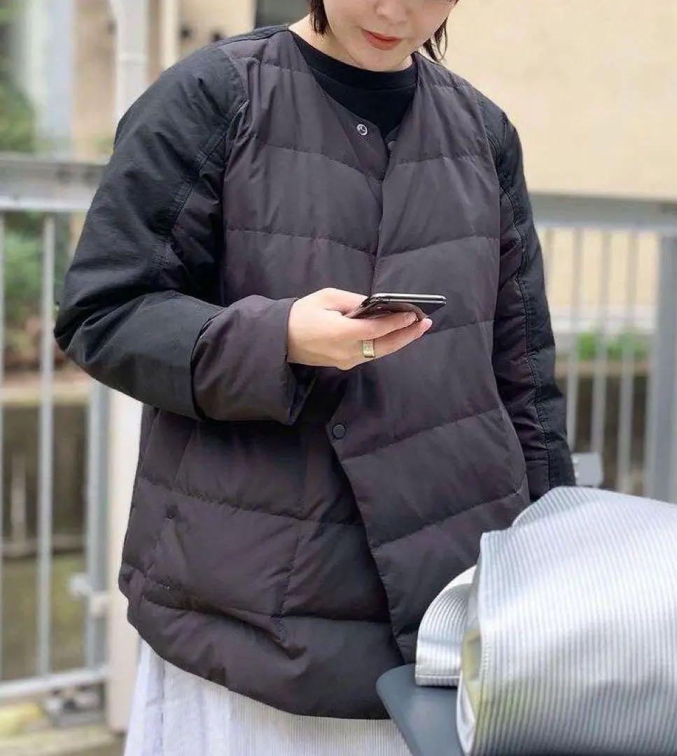 ☆ほぼ未使用☆ズッカ　zucca ライトダウン/ダウンジャケット　ブラック　M