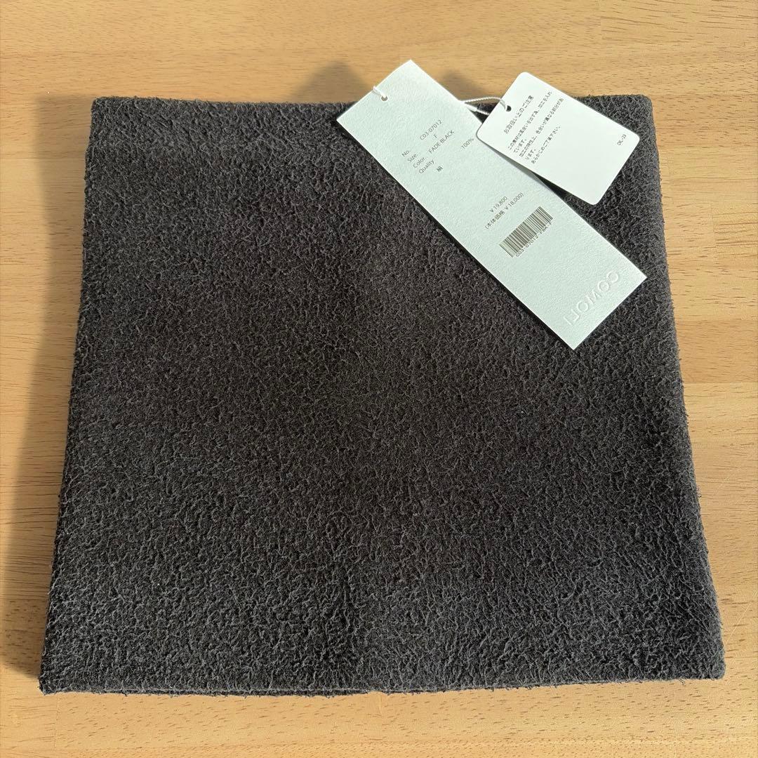 comoli 26SS コモリ シルクフリース　ネックウォーマー　新品