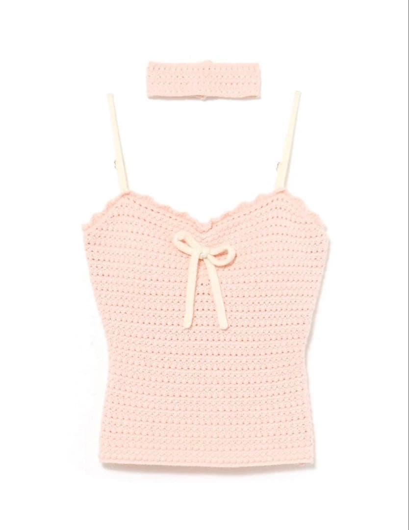 トップス andmary Sui ribbon tops