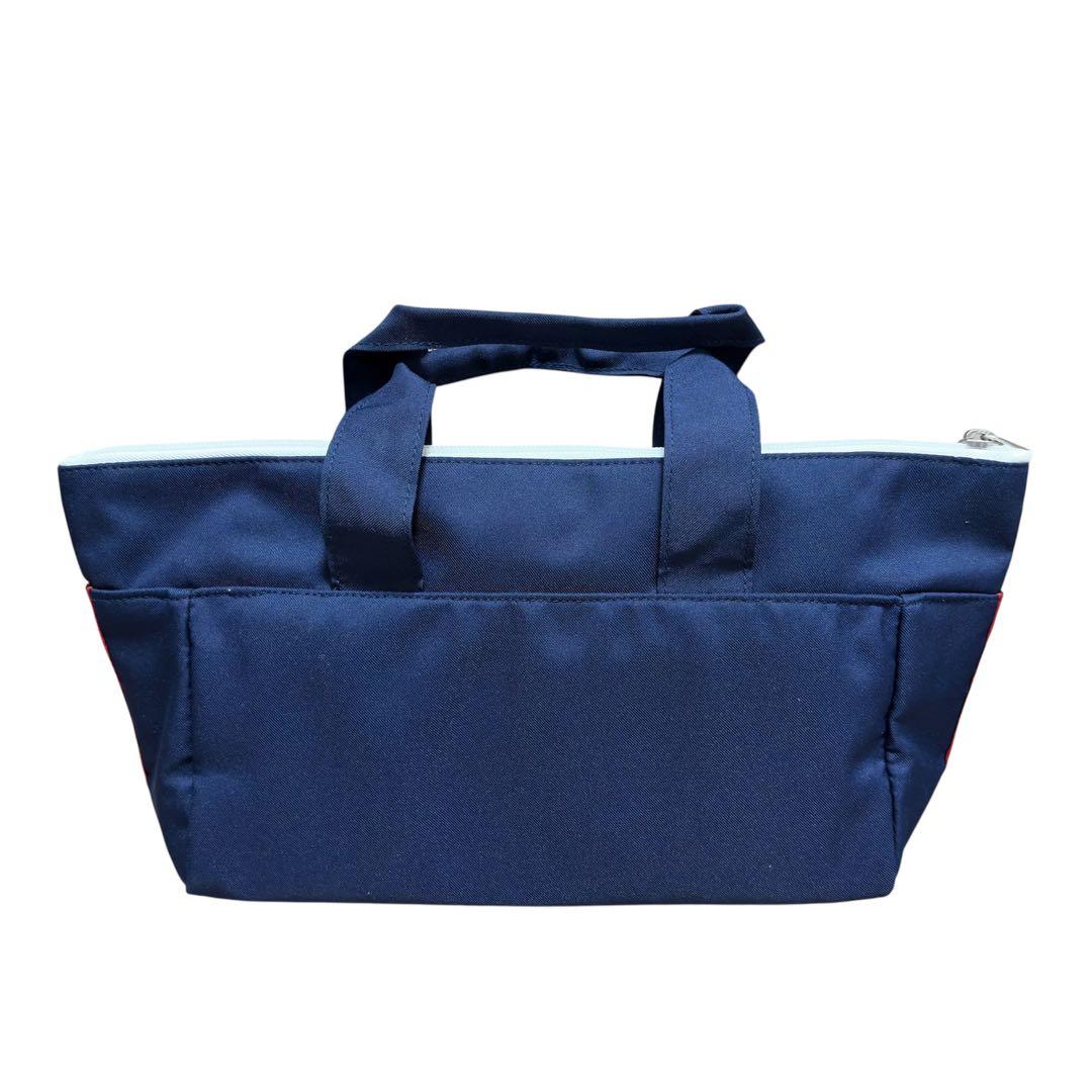 familiar ファミリア 2WAY バッグ ネイビー - メルカリ