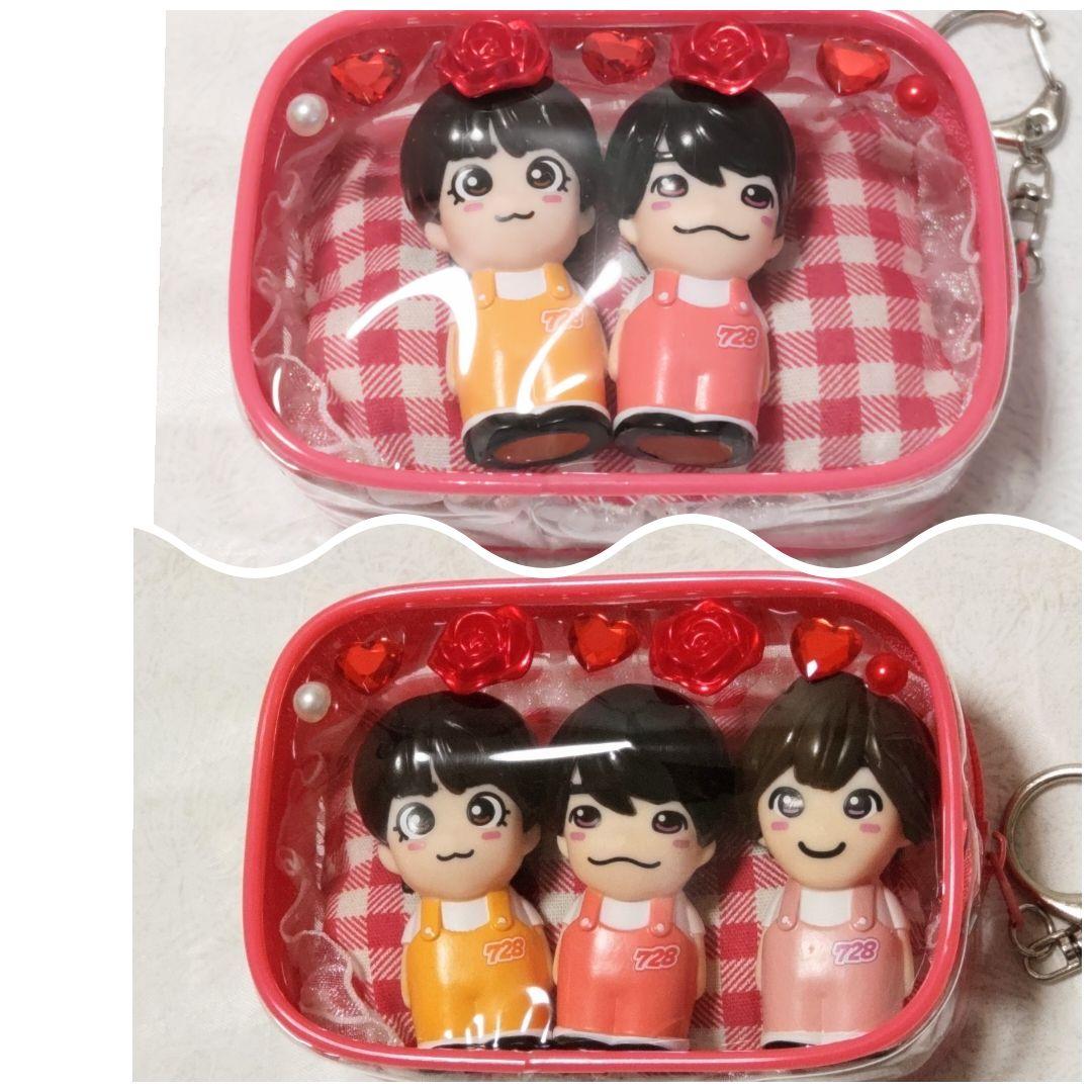 なにわ男子 ＋Alpha 指人形用ポーチ 複数2体〜5体用 - メルカリ