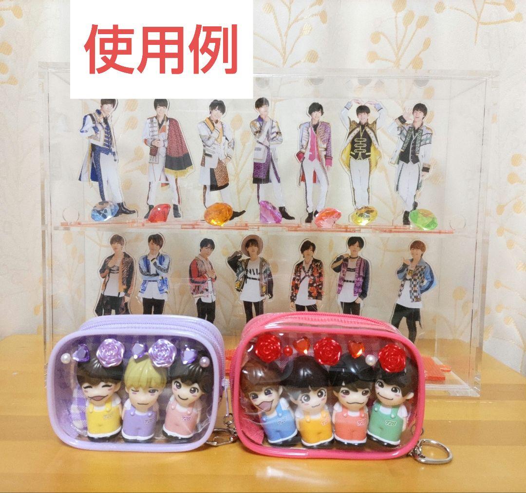 なにわ男子 ＋Alpha 指人形用ポーチ 複数2体〜5体用 - メルカリ