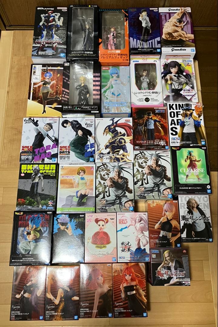 未開封　漫画　アニメ　プライズ　フィギュア　ドラゴンボール　エヴァンゲリオン