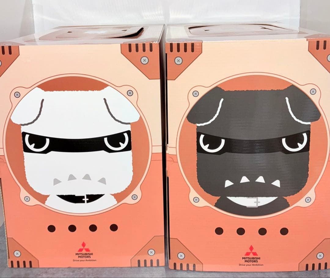 デリカミニ　公式　ぬいぐるみ　白デリ丸　黒デリ丸　2種　BIG 貴重　限定