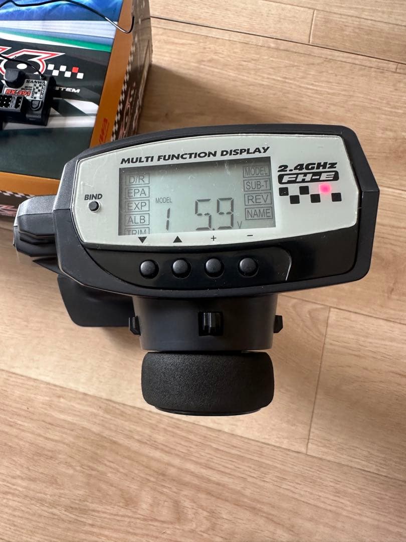 SANWA MX-6 受信機2個 2.4GHz