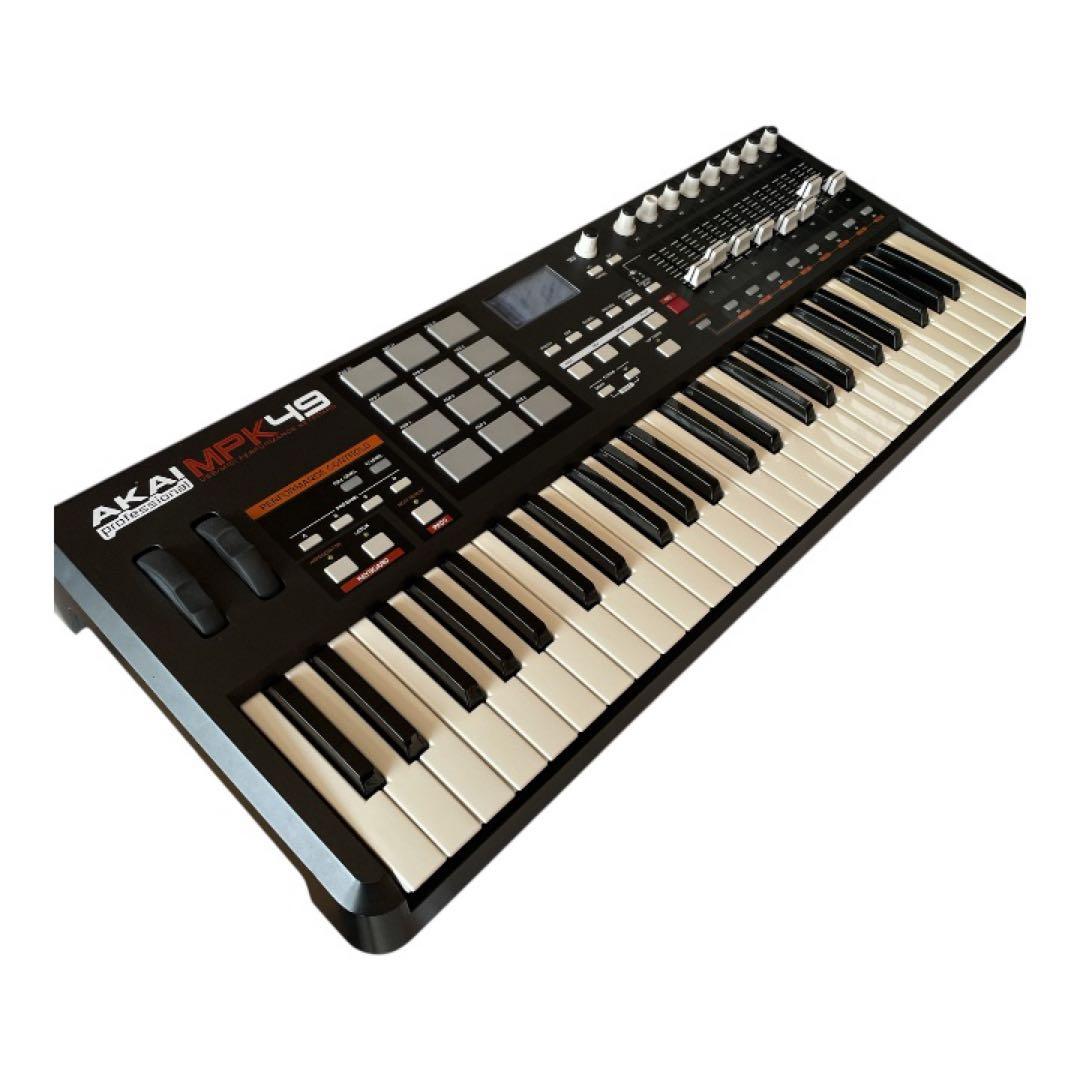 AKAI MPK49 MIDIキーボード Akai Professional MPK49 Keyboard USB MIDI Controller | Guitar Center
