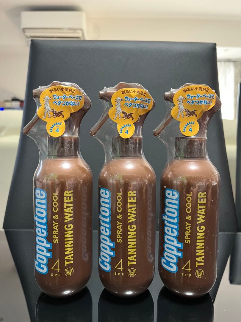 Coppertone Tanning Water 200ml 3本セット