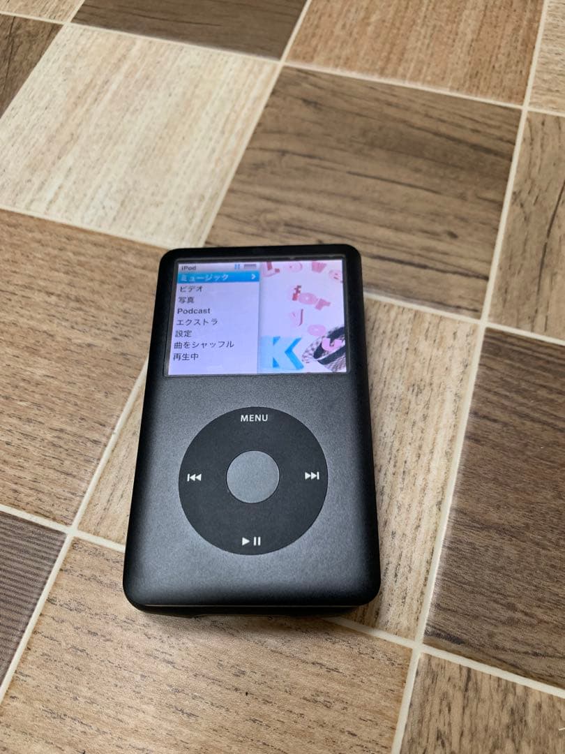iPod ブラックモデル USBケーブル付き 80GB