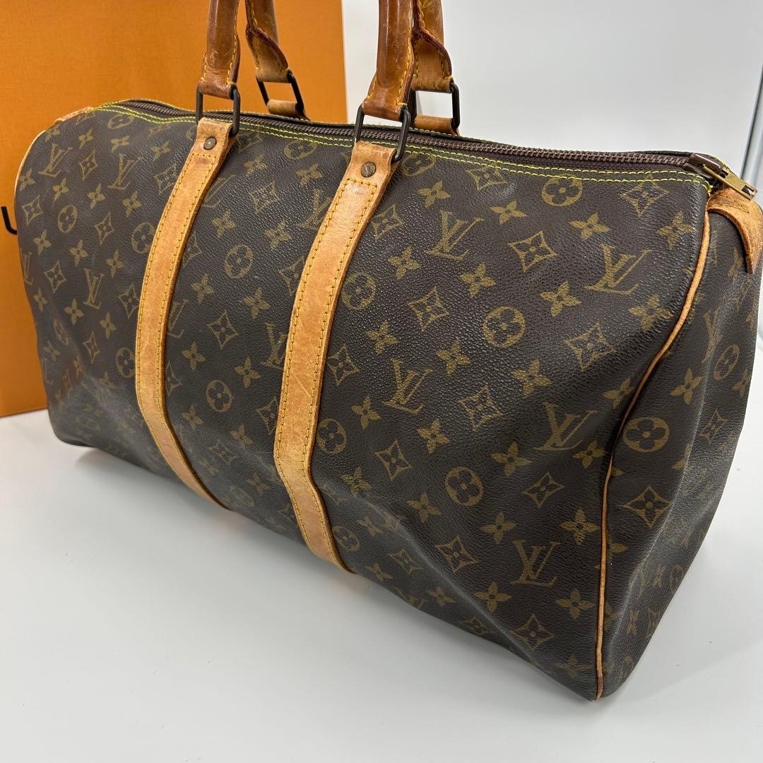 ルイヴィトン　キーポル45 モノグラム　ボストンバッグ　旅行鞄　ユニセックス