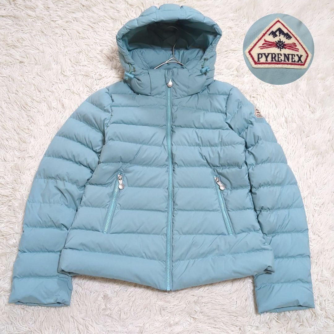 極美品 ピレネックス 36 SPOUTNIC SOFT ダウンジャケット 水色 極美品 ピレネックス 36 SPOUTNIC SOFT ダウンジャケット 水色 - メルカリ
