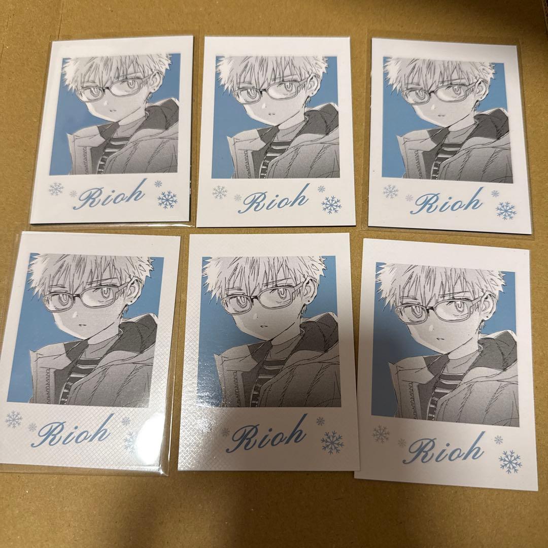 メダリスト 理凰 海外漫画特典 チェキ風カード 6枚セット - メルカリ