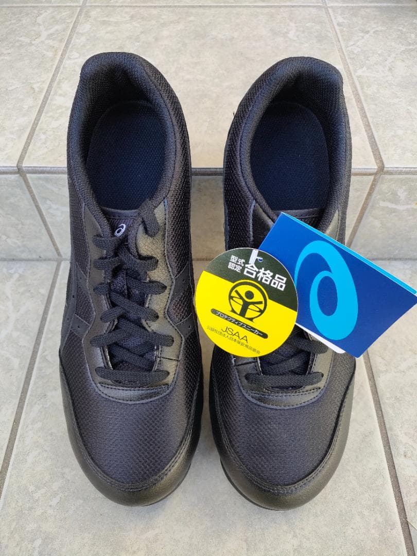 【新品】アシックス 安全靴 ウィンジョブ CP201（27.5cm・黒）箱付き