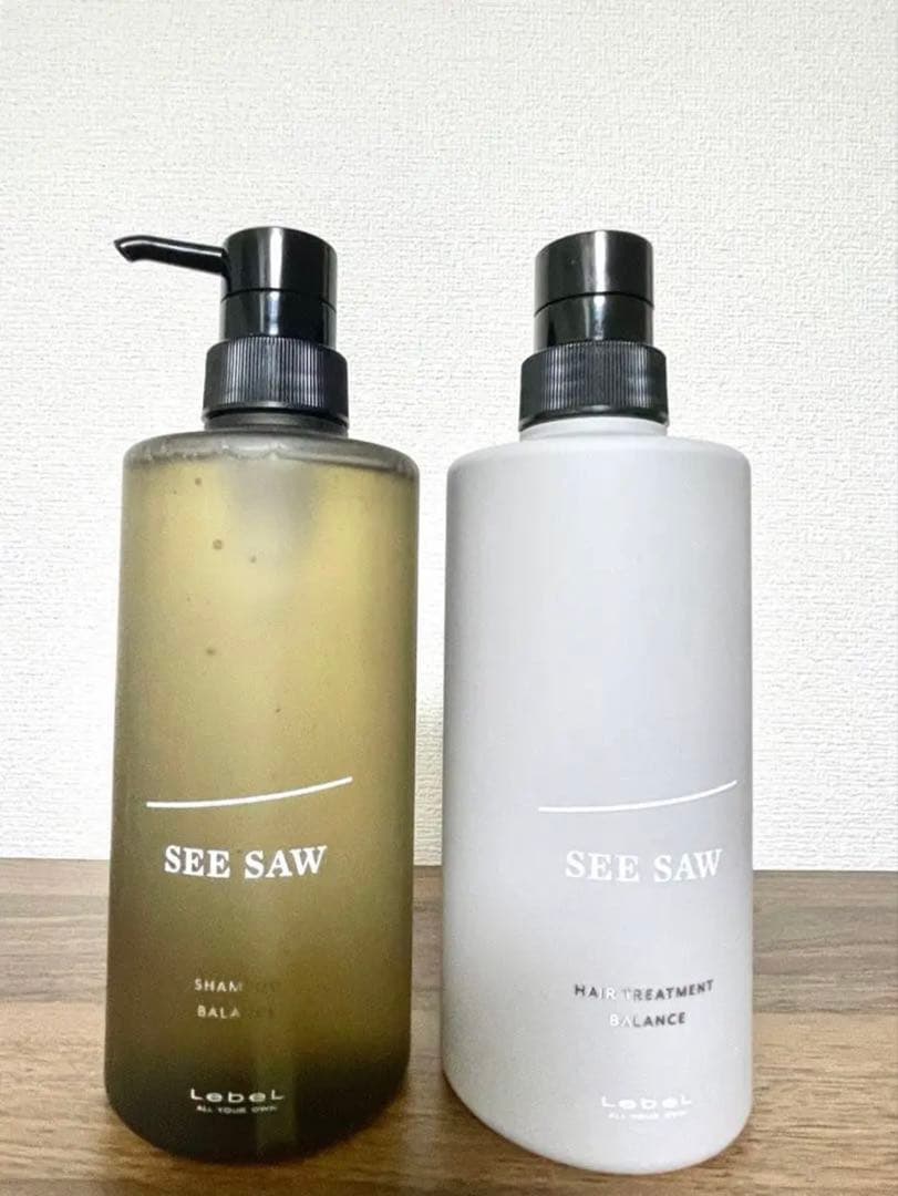 ルベル　SEE/SAWバランスシャンプー500mlトリートメント500g