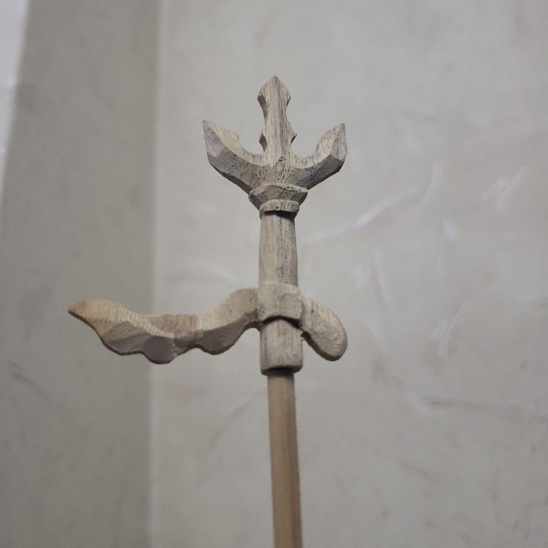 Bフライデー蔵出し特価魔除け金運上げ仏像☆楠材毘沙門天立像1