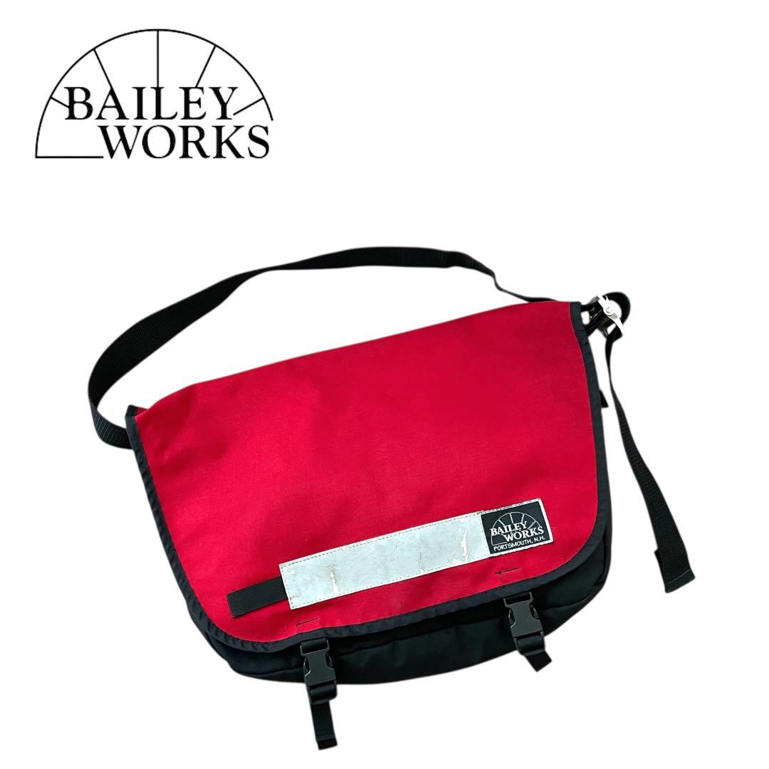 BAILEY WORKS ベイリーワークス USA製 メッセンジャーバッグ L