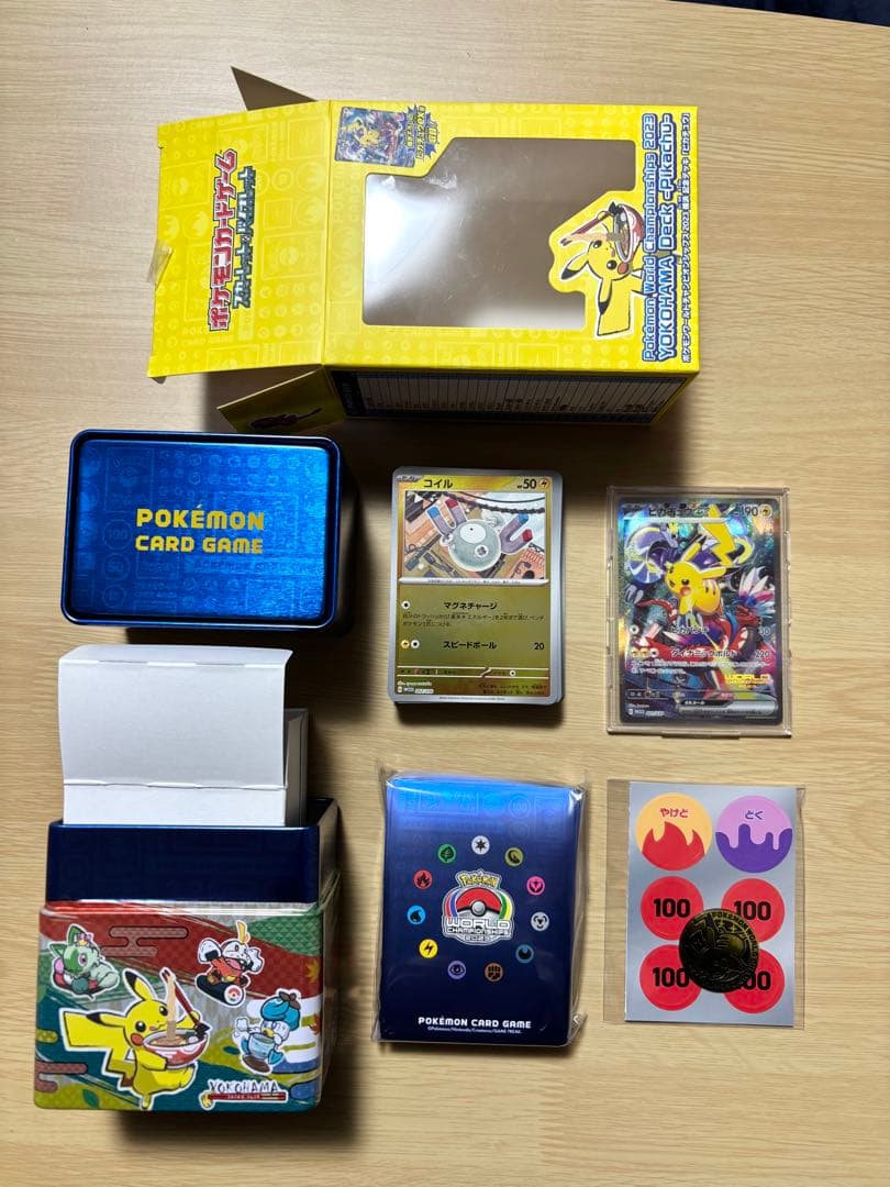 ピカチュウex 001 030 WCS23 横浜記念デッキ 全セット - メルカリ