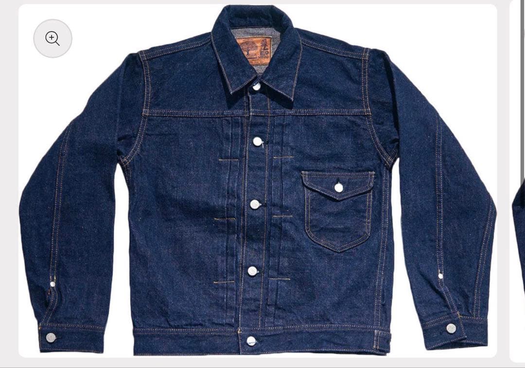 新品　サムライジーンズ　S101AX-SAKURA 18oz藍+桜Gジャン