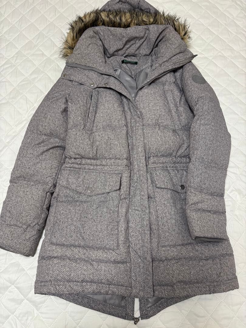 LAUREN RALPH LAUREN グレー ダウンコート ダウンジャケット